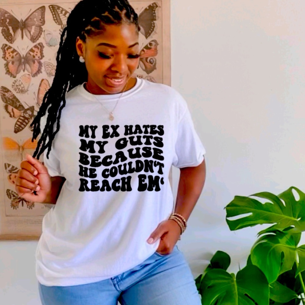 My EX hates my gut’s because he couldn’t reach em’